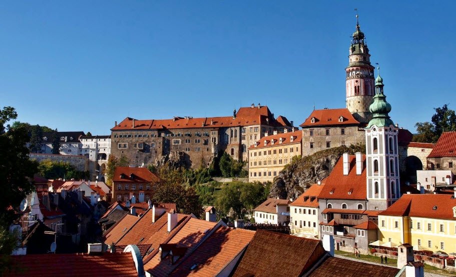 Český Krumlov Castle, Český Krumlov, South Bohemia, Czech Republic (Czechia)